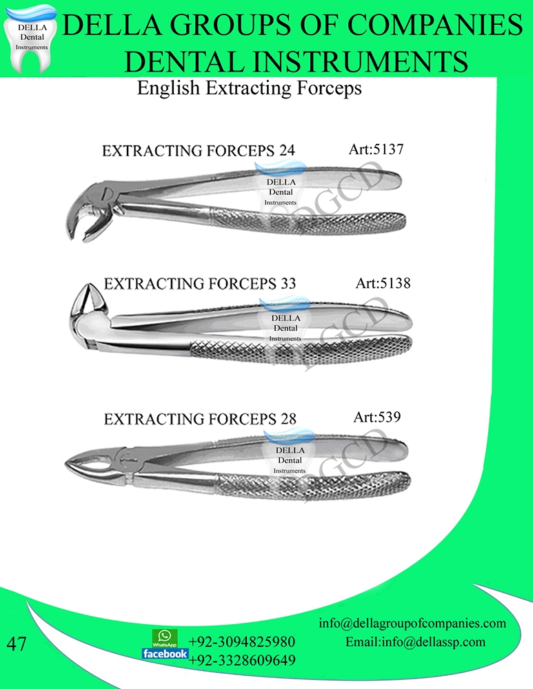 English Extracting Forceps